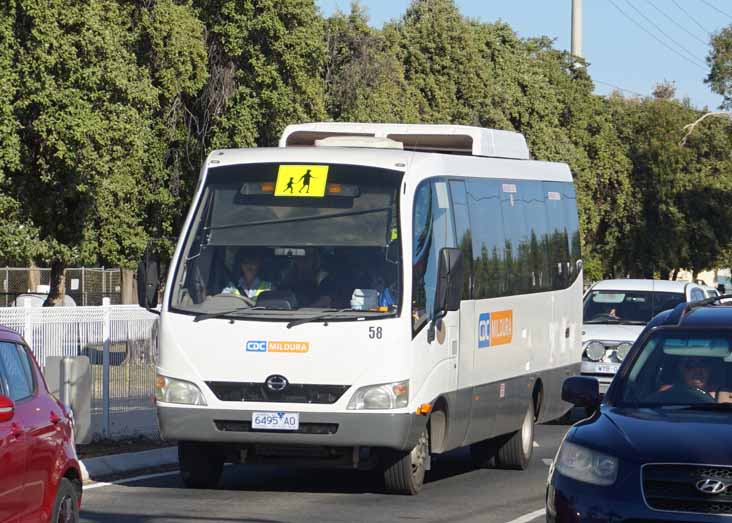 CDC Mildura Hino RB8 UBC-Chiron 58